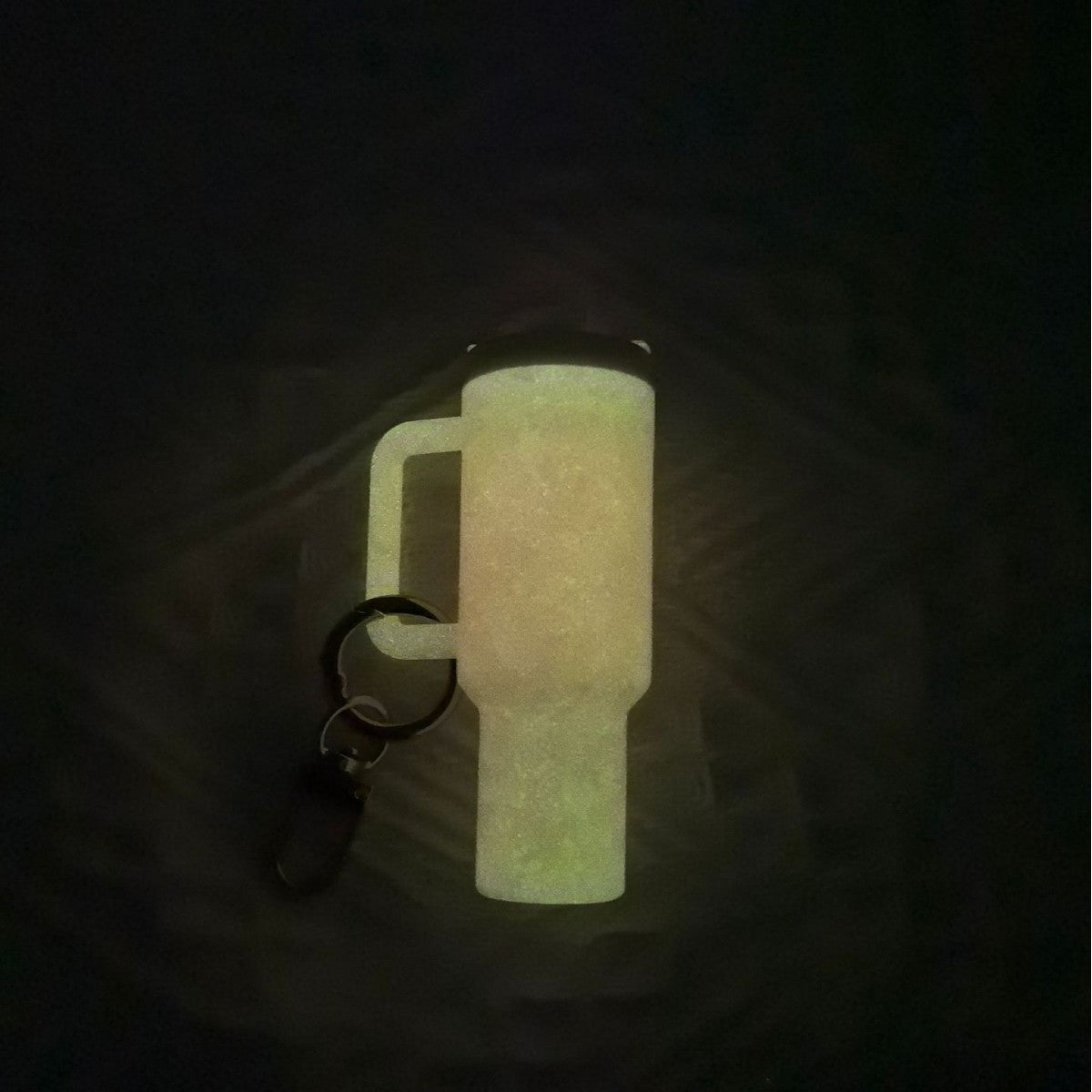 Wholesale Luminous Color Mini Tumbler Cup Keychains for Wrap